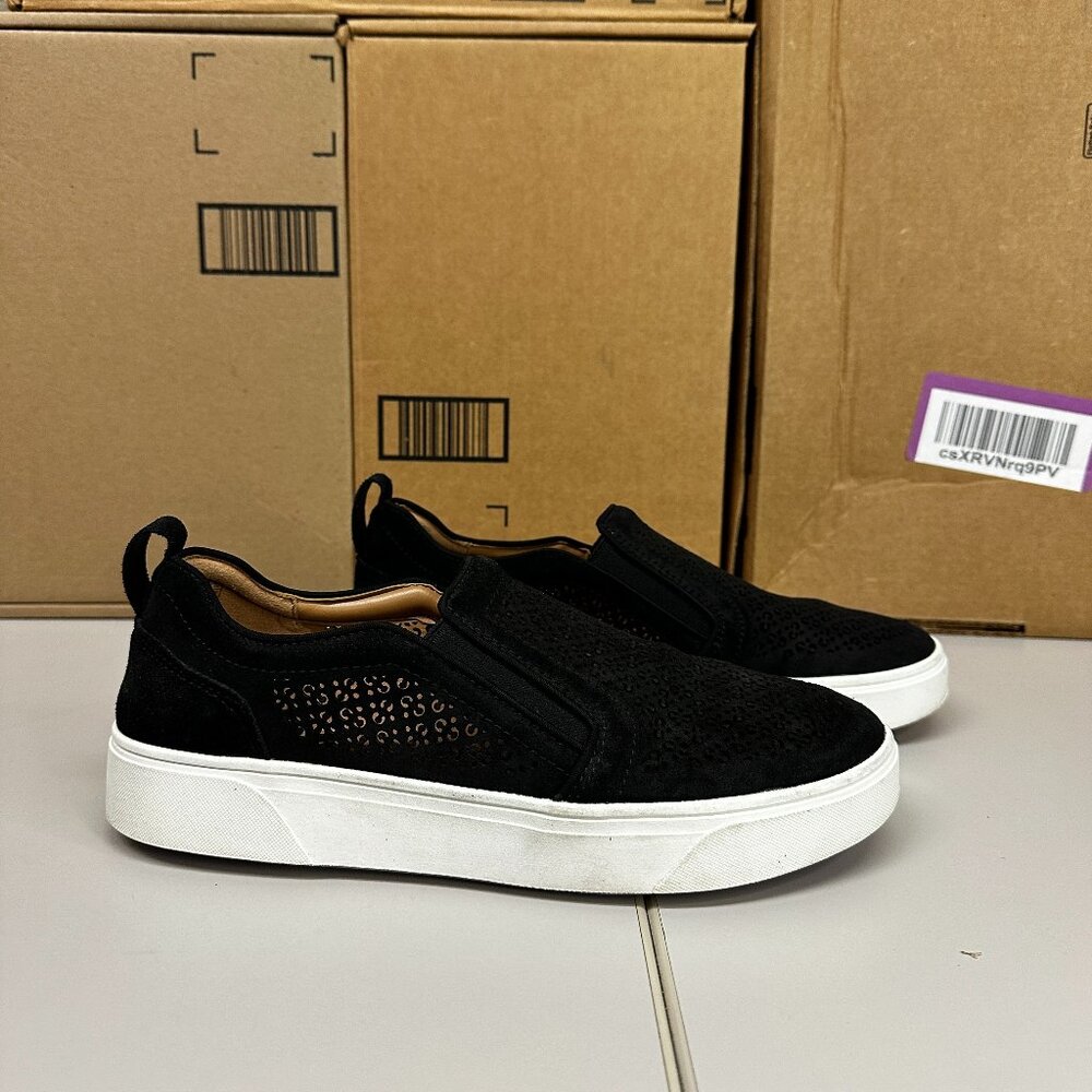 Vionic Kimmie Perf - black - size 8